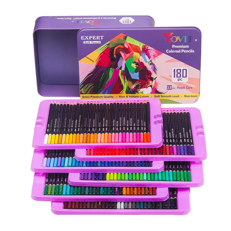 KALOUR Oil Colored Pencils Set Professional Drawing