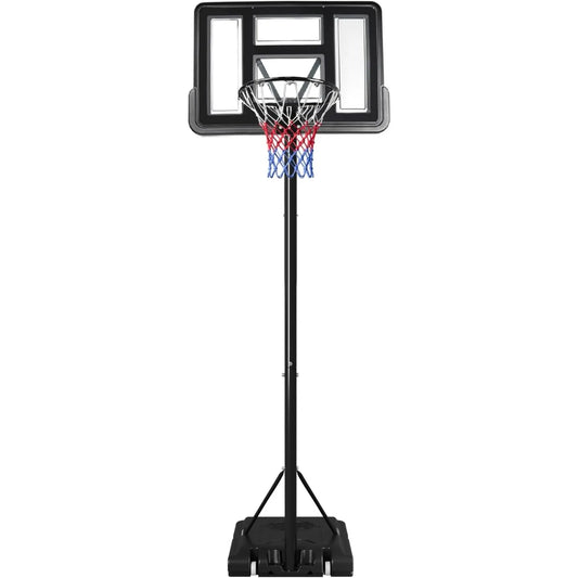 Portable 10ft Basketball Backboard Hoop Net Set Professional Outdoor Basketball Stand