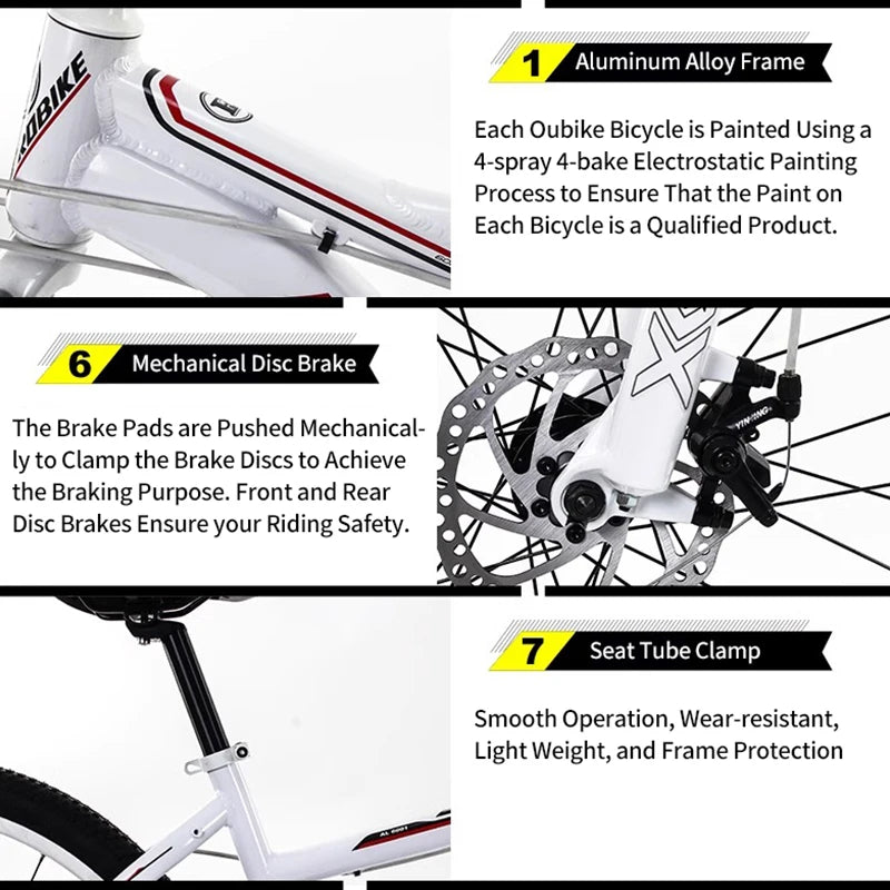 Tandem Bicycle Lightweight Double Seat Family Bike