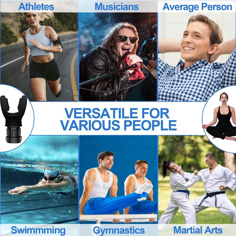 Breathing Trainer Lung Flexer Durable Fitness Exerciser