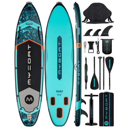Myboat Waterproof Extra Wide Inflatable Paddle Board