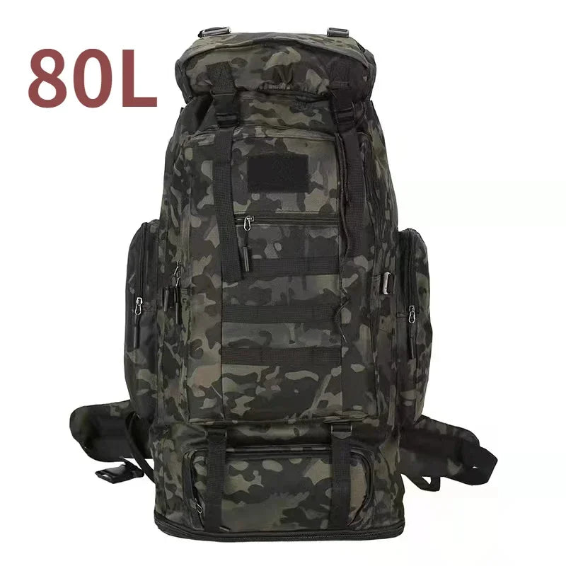 80L/100L Tactical Backpacks Large Rucksack