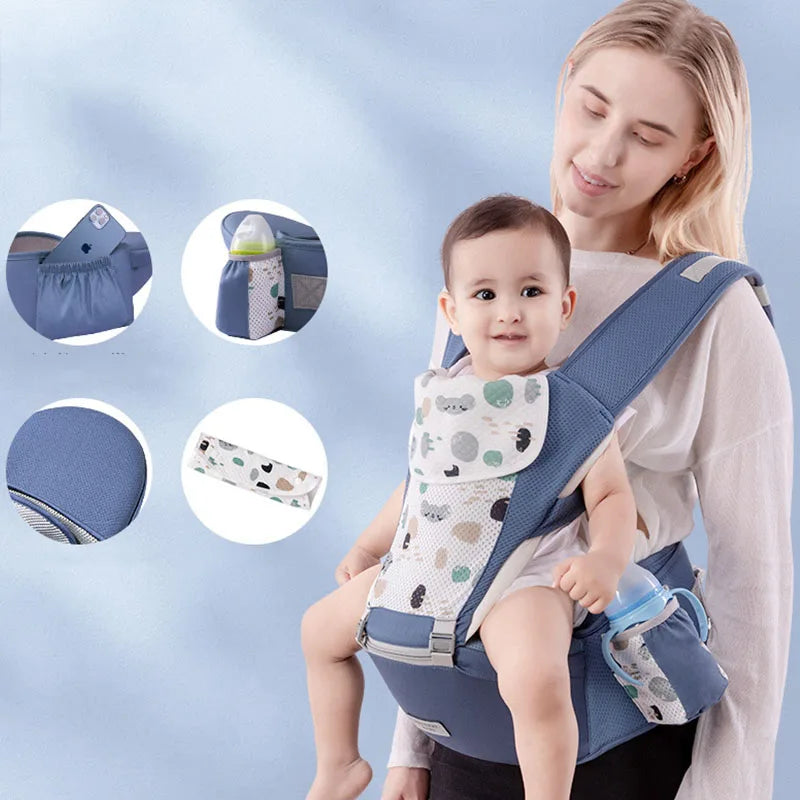 Newborn Ergonomic Baby Carrier Backpack Hipseat