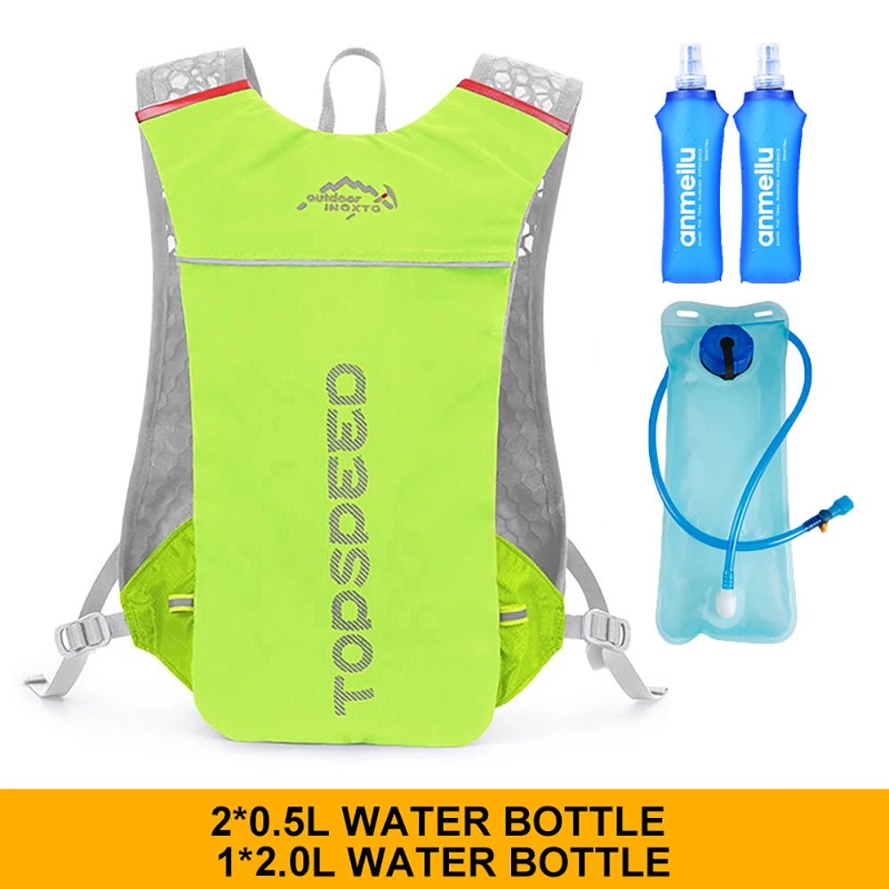 Outdoor Trail Running 5L Ultralight Backpack Hydration Jogging Vest