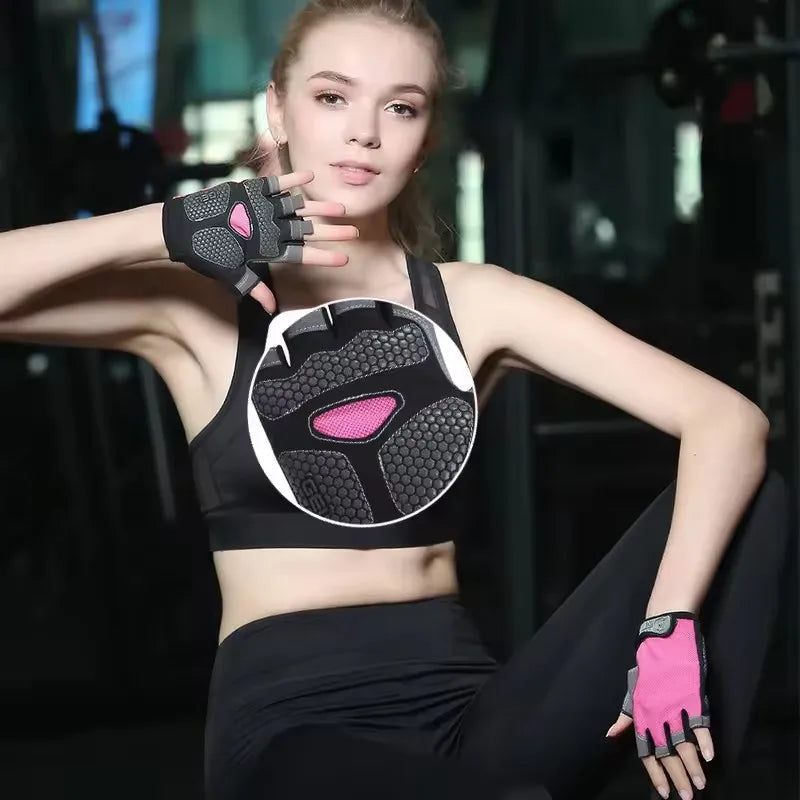 Breathable Anti-Slip Half Finger Gloves for Cycling for Men And Women
