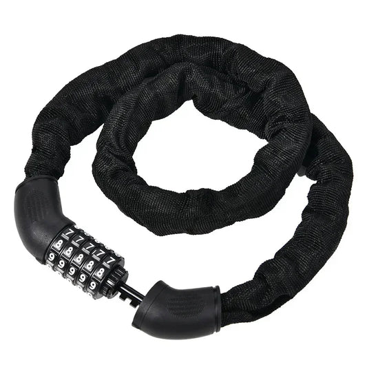 Motorcycle combination lock chain anti-theft