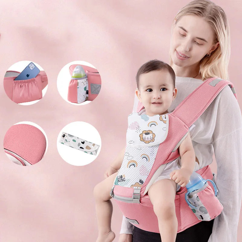 Newborn Ergonomic Baby Carrier Backpack Hipseat