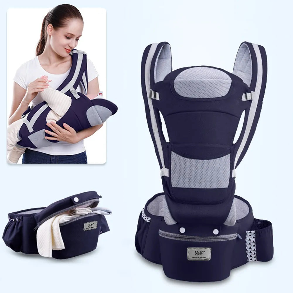 Newborn Ergonomic Baby Carrier Backpack Hipseat