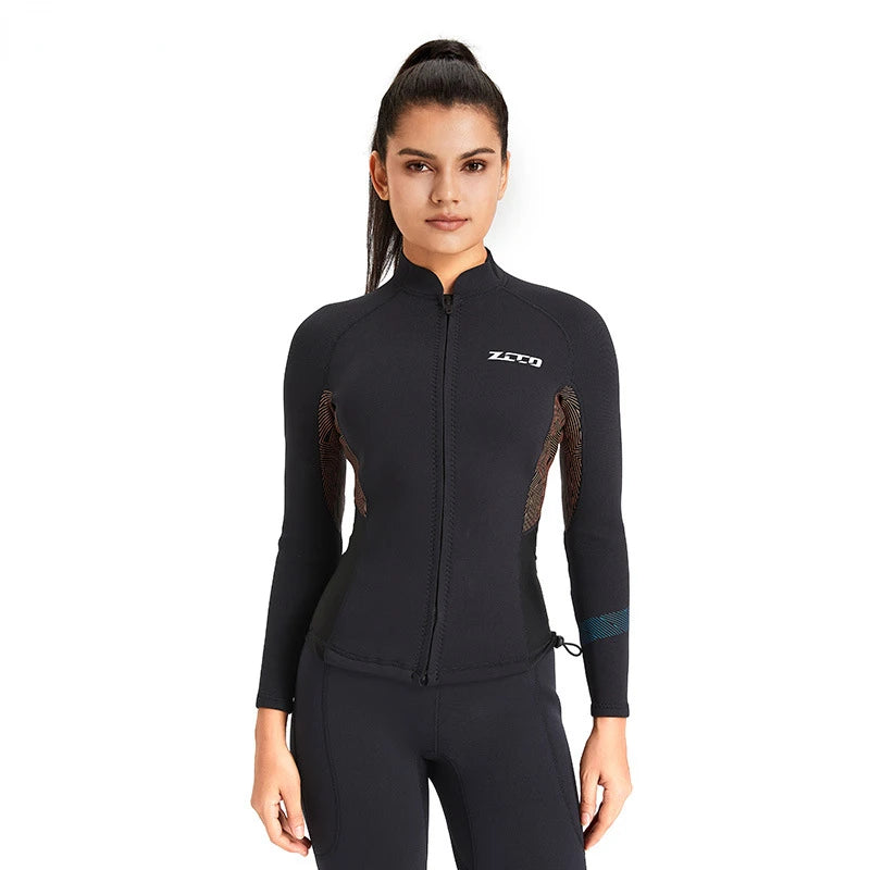 1.5MM Neoprene Wetsuit Men And Women Wetsuit Jacket