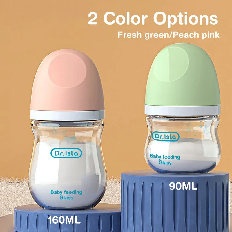 Newborn Feeding Bottles 90ML/160ML Anti-flatulence Milk Feeding Bottles