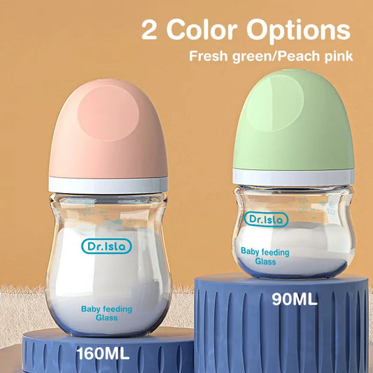 Newborn Feeding Bottles 90ML/160ML Anti-flatulence Milk Feeding Bottles