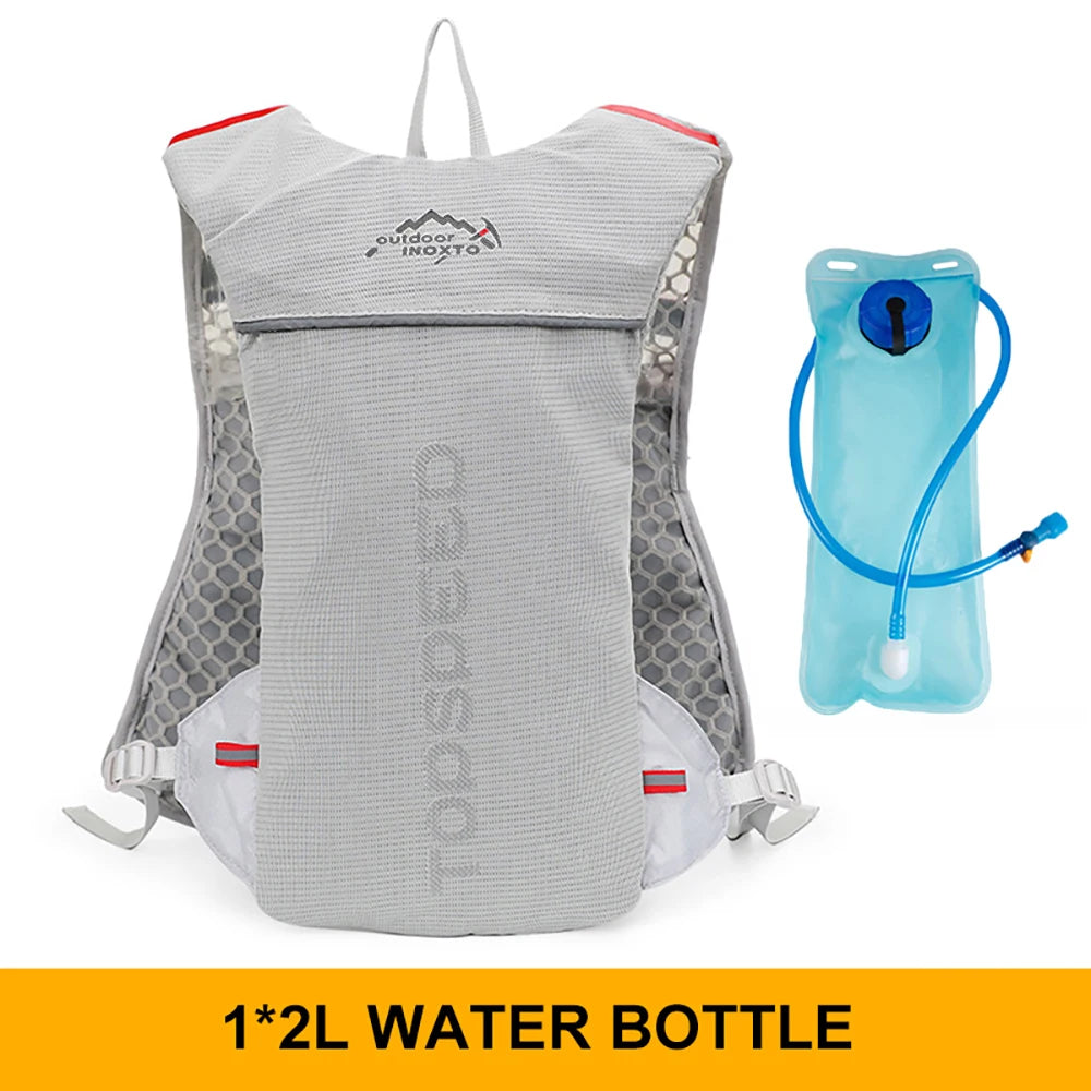 Outdoor Trail Running 5L Ultralight Backpack Hydration Jogging Vest