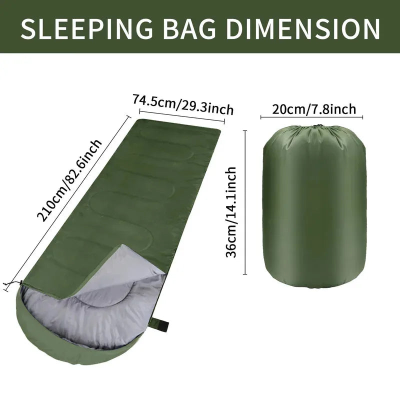 Camping Sleeping Bag Ultralight Waterproof 4 Season