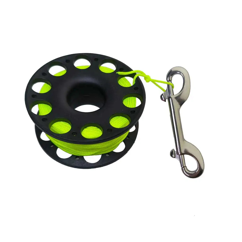 Scuba Diving Spool Finger Reel Cave Wreck Dive Safety Gear SMB Hook