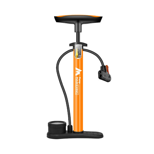 Bike Pump with Gauge Multi-functional Inflator for Bicycles and Cars 160PSI