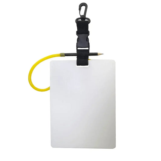 Scuba Diving Writing Slate Underwater Wordpad