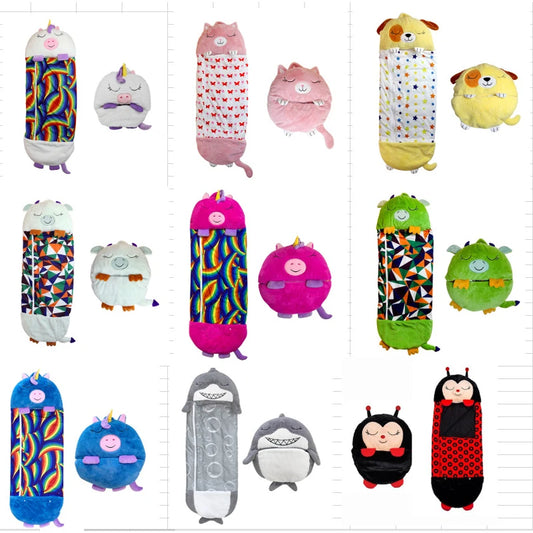 Children's Cartoon Sleeping Bag Pillow Sleep Sack