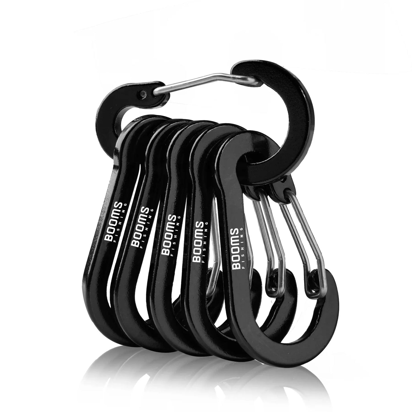 Booms CC1 6Pcs Aluminum Alloy Carabiner Keychain