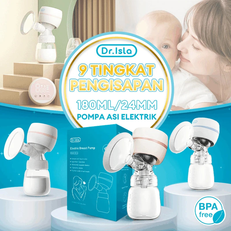 Dr Isla's Electric Breast Pump Intelligent Integrated High Suction Breast Pump