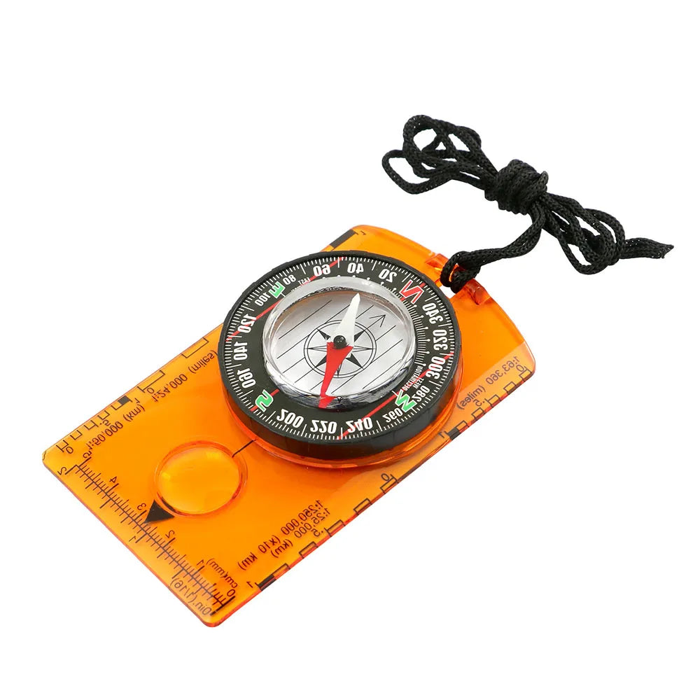 Waterproof Orienteering Compass for Map Reading