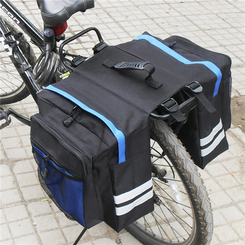 MTB Bicycle Carrier Bag Rear Rack Bike Trunk Bag